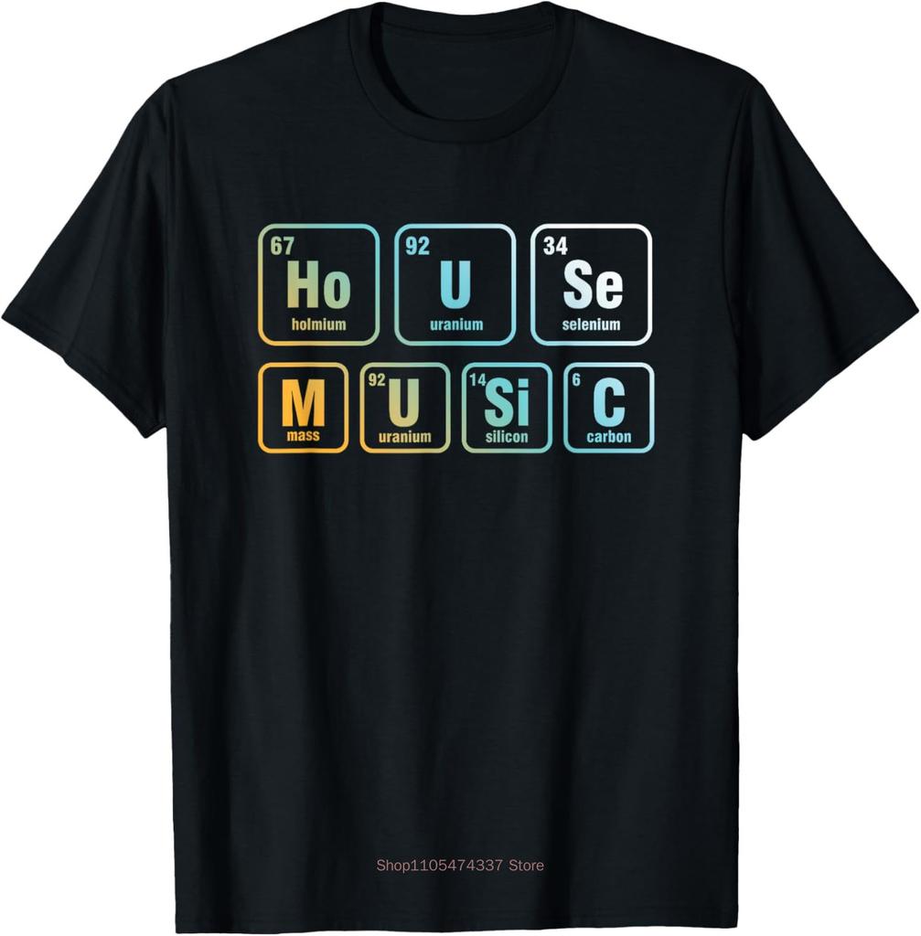 Deep House Musik Kunst Minimalistisches Design Für Dj Raver Edm T-Shirt Individuell Bedruckte Grafik-T-Shirts Vintage T-Shirt Camisas
