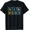 Deep House Musik Kunst Minimalistisches Design Für Dj Raver Edm T-Shirt Individuell Bedruckte Grafik-T-Shirts Vintage T-Shirt Camisas