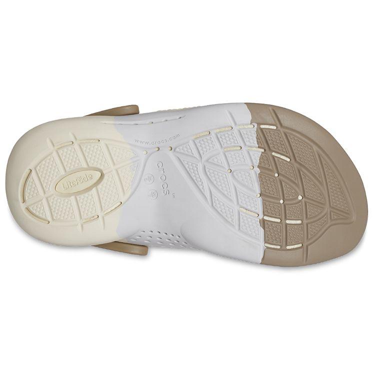 Crocs Literide 360 Comfortable Versatile Slip-Resistant Durable Clogs Unisex Footwear Brown Beige 208281-2YI