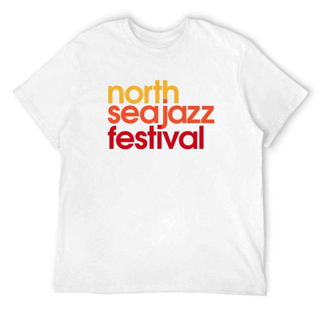North Sea Jazz Festival T-Shirt Blouse Anime Tshirt Anime Shirt Luxury Man Men Clothing
