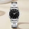 Luminous Steel Band Couples Watch Quartz Timepiece Fashion Matching Watches for Men and Women Perfect Gift