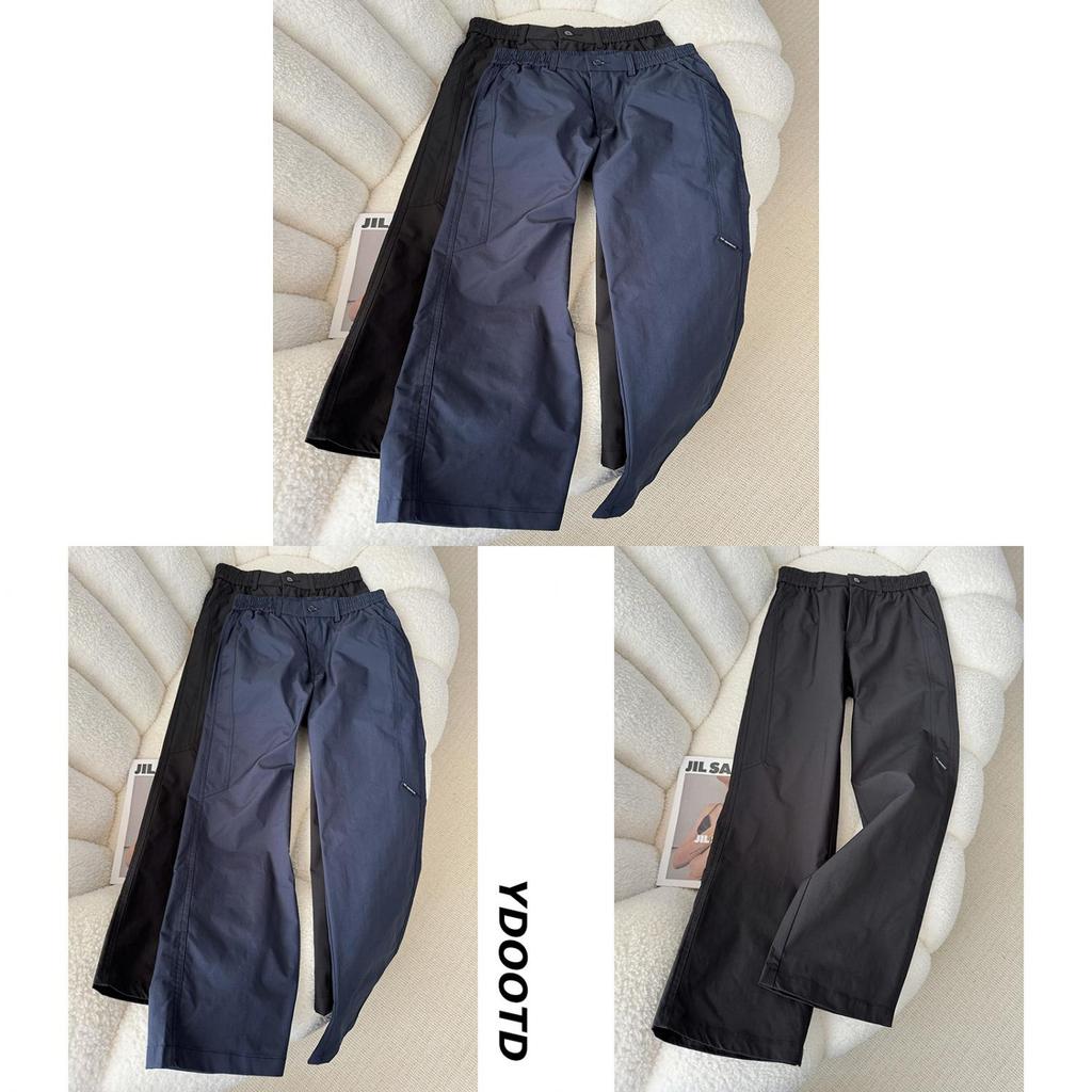 Pantaloni Cargo Leggeri Estivi ad Asciugatura Rapida con Vita Elasticizzata per Streetwear Adolescente