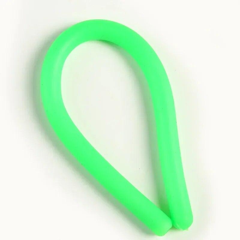 Fidget Toys Autism Vent Children Adult Decompression Toy Luminous Noodle Stretch String TPR Rope Anti Stress Toy String 28cm