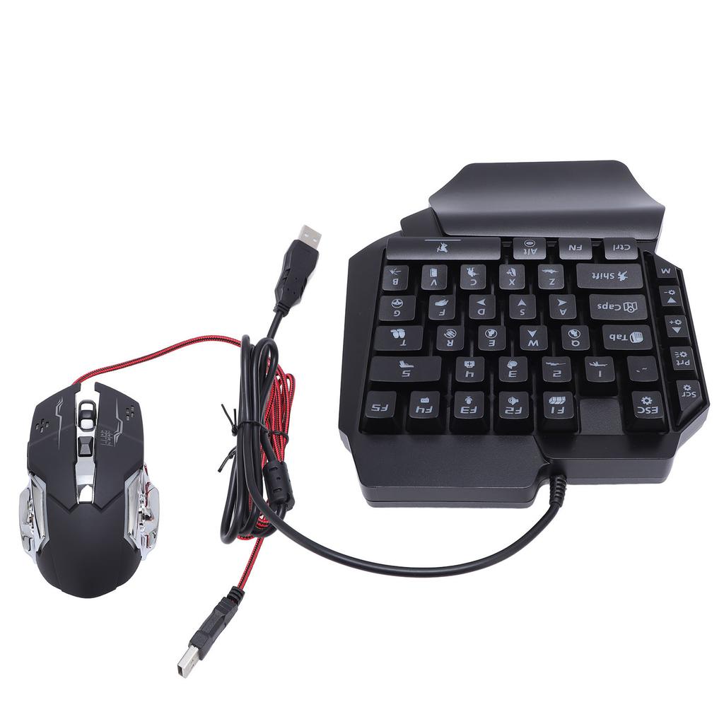 Gaming Keyboard Mouse Converter Mouse Pad Phone Stand Wired Game Keyboard Mouse Adapter for Phone Ta