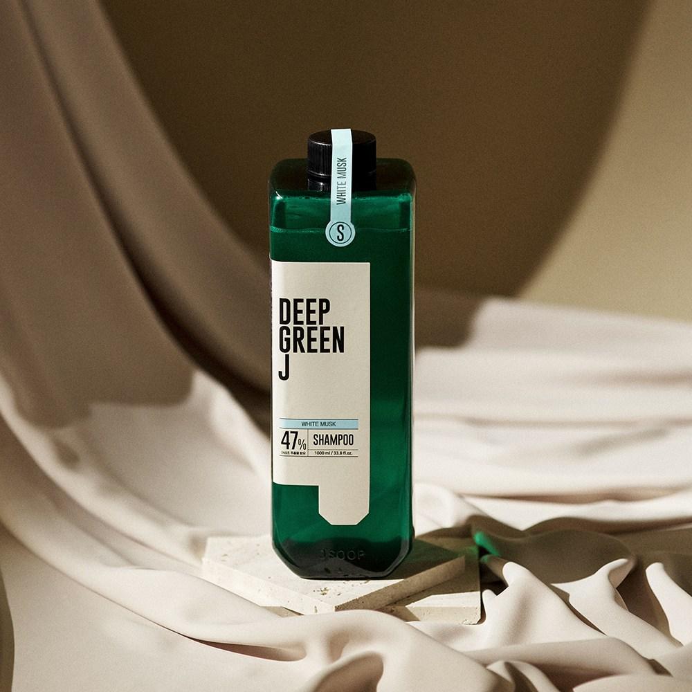 Shampooing végétalien Deep Green J Nature White Musk, 1 L, 1 unité