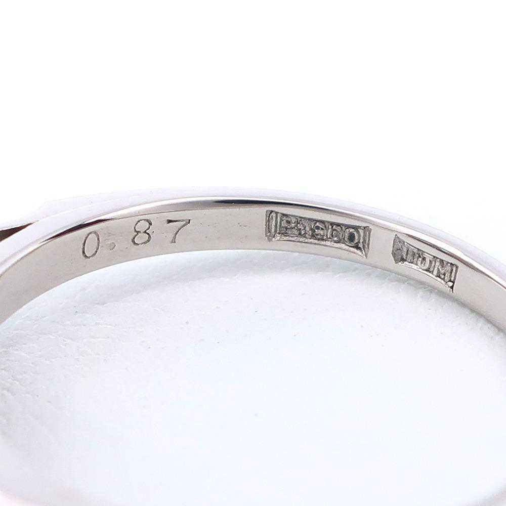 Ring Pt900Platin/Smaragd/Diamant #5.6(US-Grösse) 4.8g Frauen Gebraucht