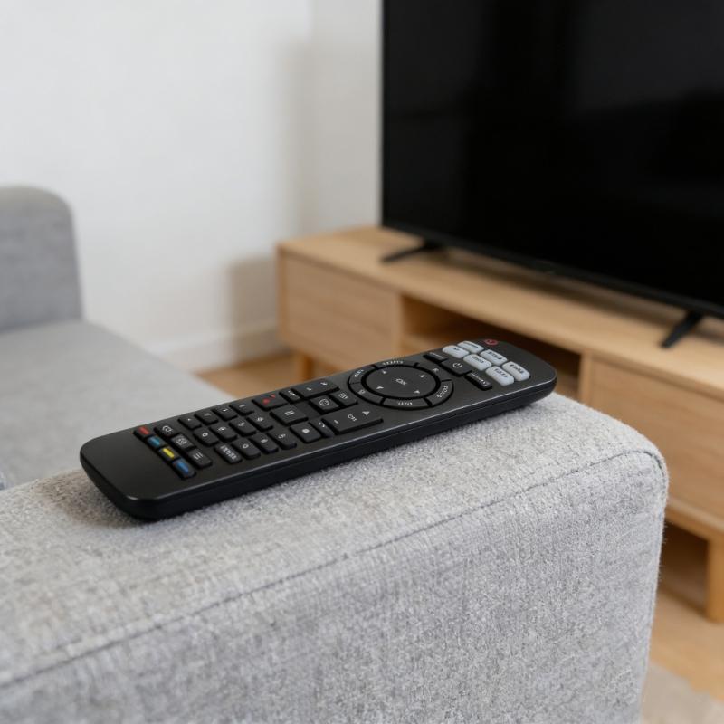 High Sensitivity Remote Quick Response Button Energy Saving Feature Ergonomic Layout for Big TV Remotes Replacement