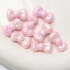Colorful Electroplated AB Beads Bowtie DIY Phone Chain Lanyard Shoe Flower Accessory