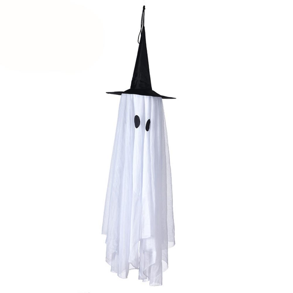 46 Inch Halloween Pumpkin Ghost Pendant Horror  For Yard Decoration Ghost Hanging Ornament Halloween Party Home Bar Decor Props