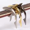 Hai Gitarrenkapo Zink Universal Schnellwechselklemme für Akustische Musikinstrumenten Zubehör.