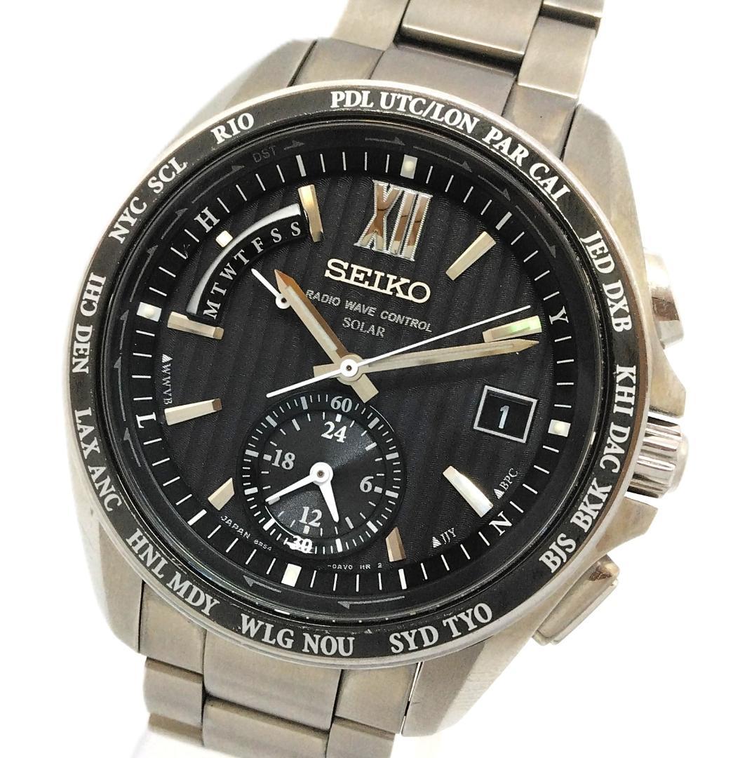 

[USED] Used Seiko Brightz World Time Solar Battery Watch (38095)
