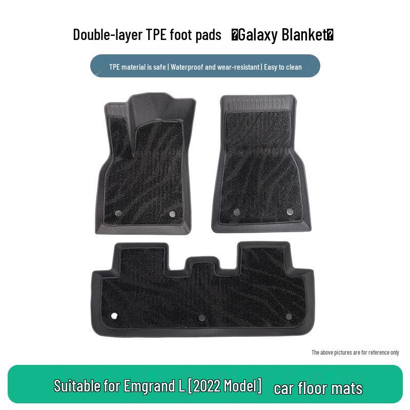 Custom TPE Anti-Slip Floor Mats for Geely Emgrand L 2022