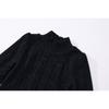 Children's Fleece-Lined High-Neck Base Shirt Winter New Style Girls' Korean Version Lace Long-Sleeve Thickened Top