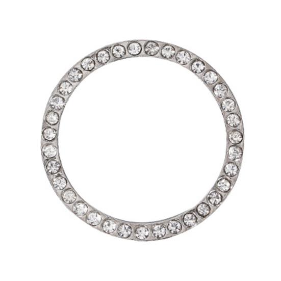 

Универсальная кнопка запуска автомобиля со стразами, кольцо, автомобильный аксессуар для интерьера белый