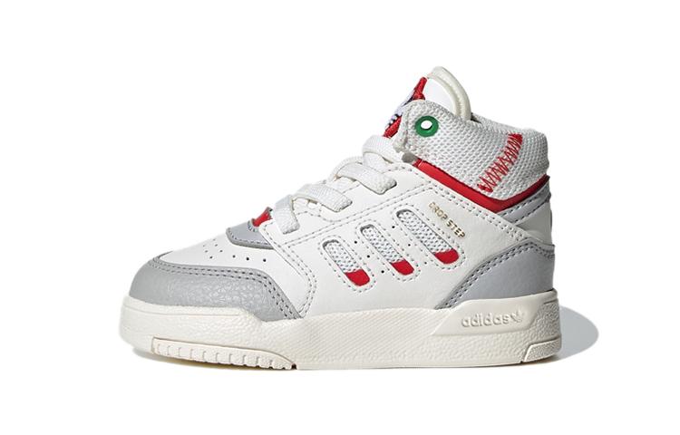 

Adidas Originals Drop Step Casual Abrasion Resistant Balance Mid top Toddler Shoes Infant And Toddler GX6520 27