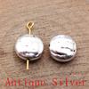 Charms Piatto Torsione Foro Grande Perline Sfuse Per Braccialetto Collana Gioielli Fabbricazione Componenti