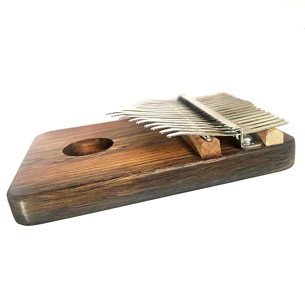 black ebony black walnut solid wood thumb mini mini thumb mini kalimba easy for storage bag included of black ebony solid Yaenkaku, 17-note kalimba,