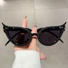 KAMMPT Cat Eye Sunglasses Vintage Snake Frame Multicolor Women Stylish Trendy Brand Design Shade Eyewear
