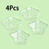 4Pcs Silicone Heel Protectors High Heels Heel Stickers Adjustable Size Adhesive Anti-slip Insoles Pain Relief Foot Care Products
