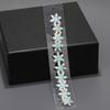 European and American Style Snowflake Rhinestone Hair Clips for Adults and Children, Mini Hair Clips for Braided Hairstyles, Bridal Side Hair Clips