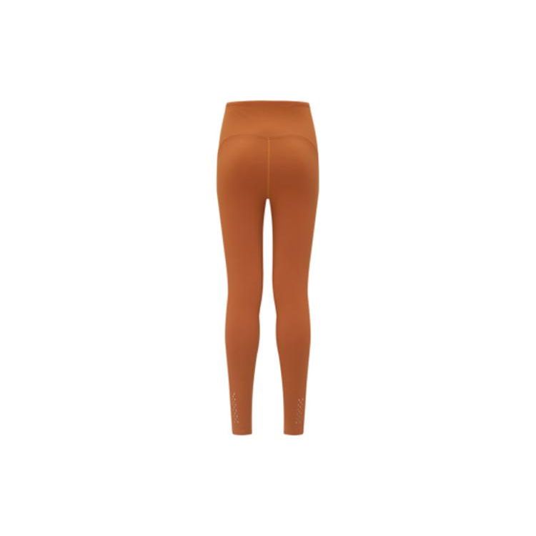 Reebok High-Waisted Breathable Casual Fitness Pants Women Bottoms Caramel 23FRC654WGBH
