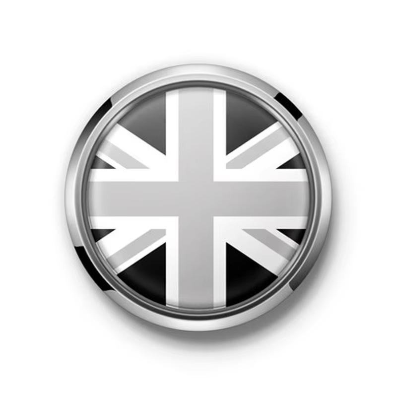 3D Metal Car Front Grille Emblem Badge Sticker For MINI COOPER S JCW F50 F54 F55 F56 F60 R55 R56 R60 Exterior Auto Accessories