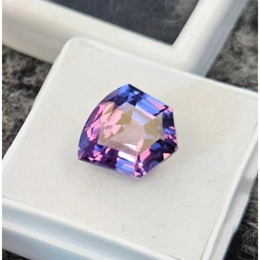 Fancy Cut Natural Color Change Alexandrite 7 Ct Beautiful Loose Gemstone