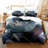 3D Print BEASTARS Anime Bedding Set Single Twin Full Queen King Size Bed Set Aldult Kid Bedroom Duvetcover Sets Bed Sheet Set