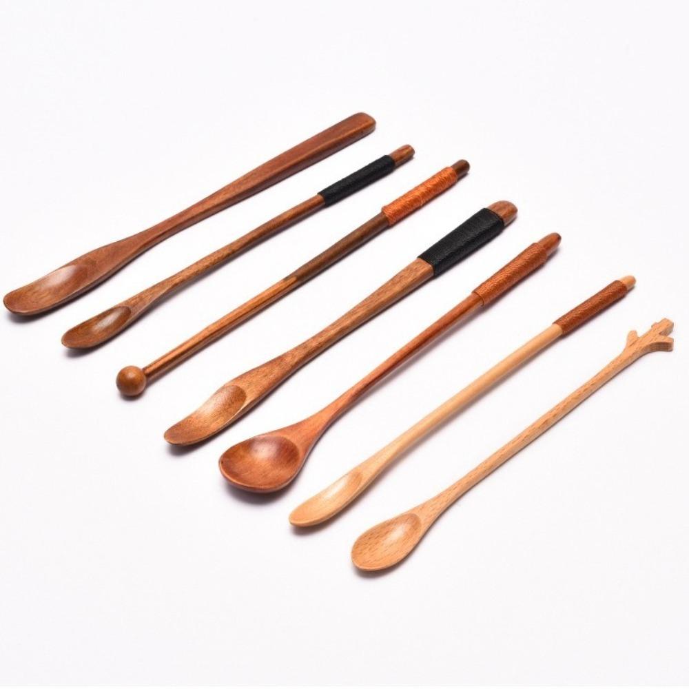 3 szt. łyżka do zupy w stylu japońskim do jedzenia mleka, łyżka do mieszania, zastawa stołowa, drewniana łyżka, ryż