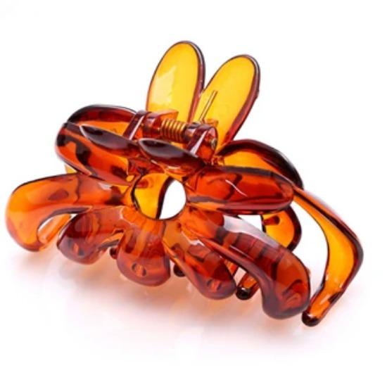 7cm Long New BunnyPlastic Hair Claws for Women  Hair Curved Hair Jaw Clips Crab Clamp Grasp Accessories Girls Hairwear