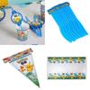 Pokmon Pikachu Complete Party Set With Paper Banners Plates Hats For Kids Birthday Decorations