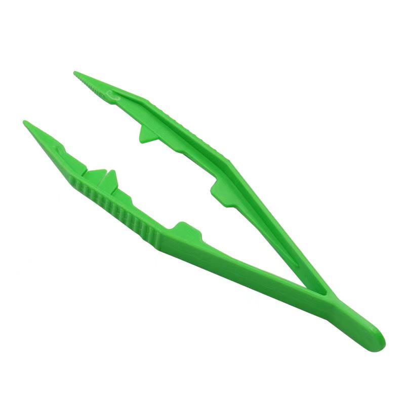 Perler Beads Tweezers for DIY Crafts - Child-Safe Plastic Tool and Clips