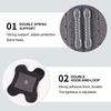 Durable And Safe 1/2Pcs Finger Protection Doublespring Support Finger Protection Protect The Knuckles Breathable Comfortable Adjustable Anti-Slip
