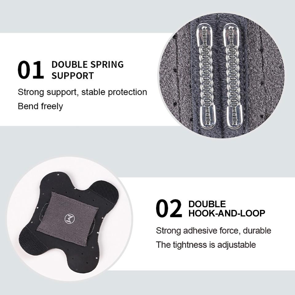Durable And Safe 1/2Pcs Finger Protection Doublespring Support Finger Protection Protect The Knuckles Breathable Comfortable Adjustable Anti-Slip