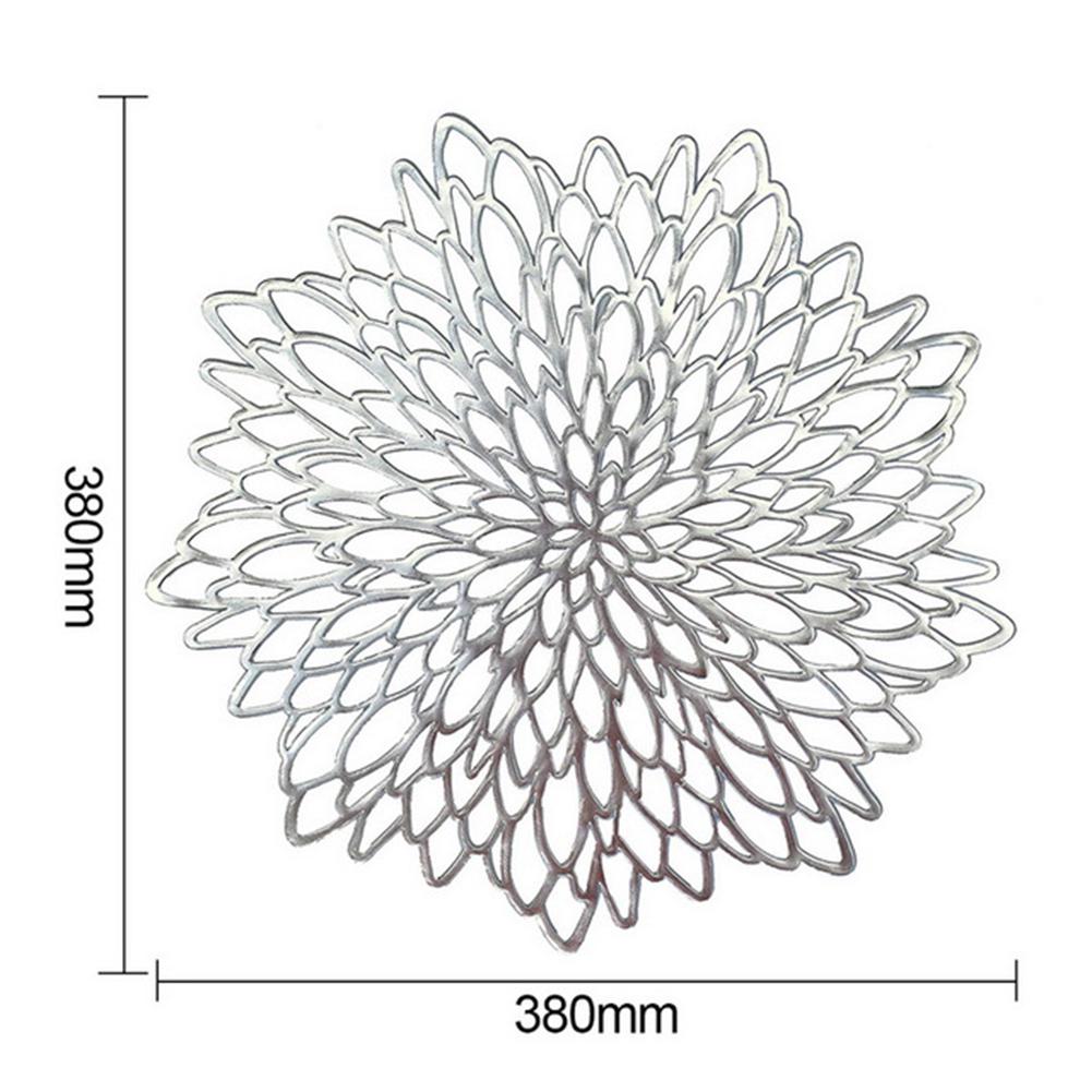 38cm Round Hollow Flower Coaster Table Bowl Dish Pad Mat Placemat Party DecorMöbel & Wohnen, Feste & Besondere Anlässe, Party- & Eventdekoration!