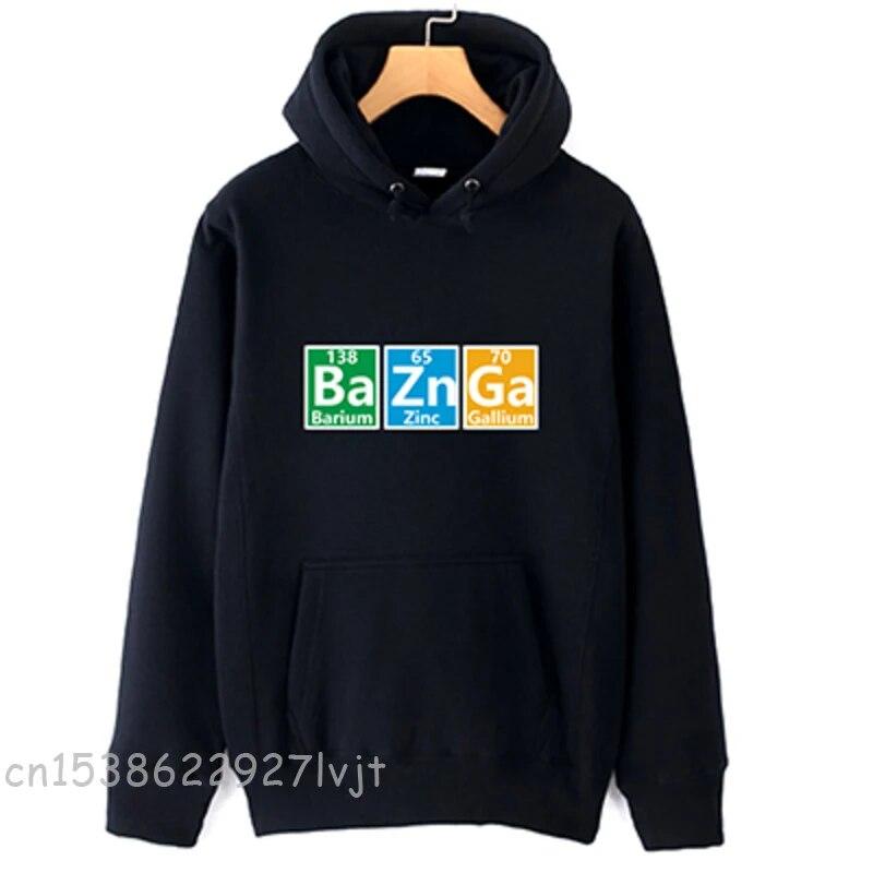 Bazinga элементы таблицы Менделеева зеленый небесно-голубой желтый одежда для пар осень-зима флисовые толстовки для девочек и женщин толстовка унисекс L