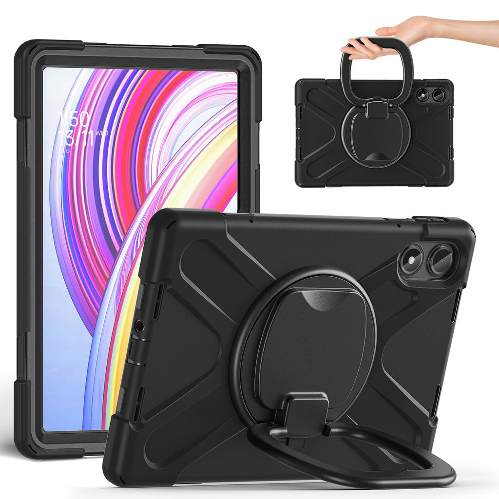 Rugged Soft Silicone Tablet Case for Xiaomi Redmi Pad 2 Pro 12.1 Inch Built In Kickstand Shockproof Kids Cover