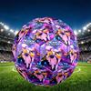 Girl Group Print Size 5 Soccer Ball, PU Wear Resistant Football for Match Training and Daily Practice, Birthday Gift for Soccer Fans