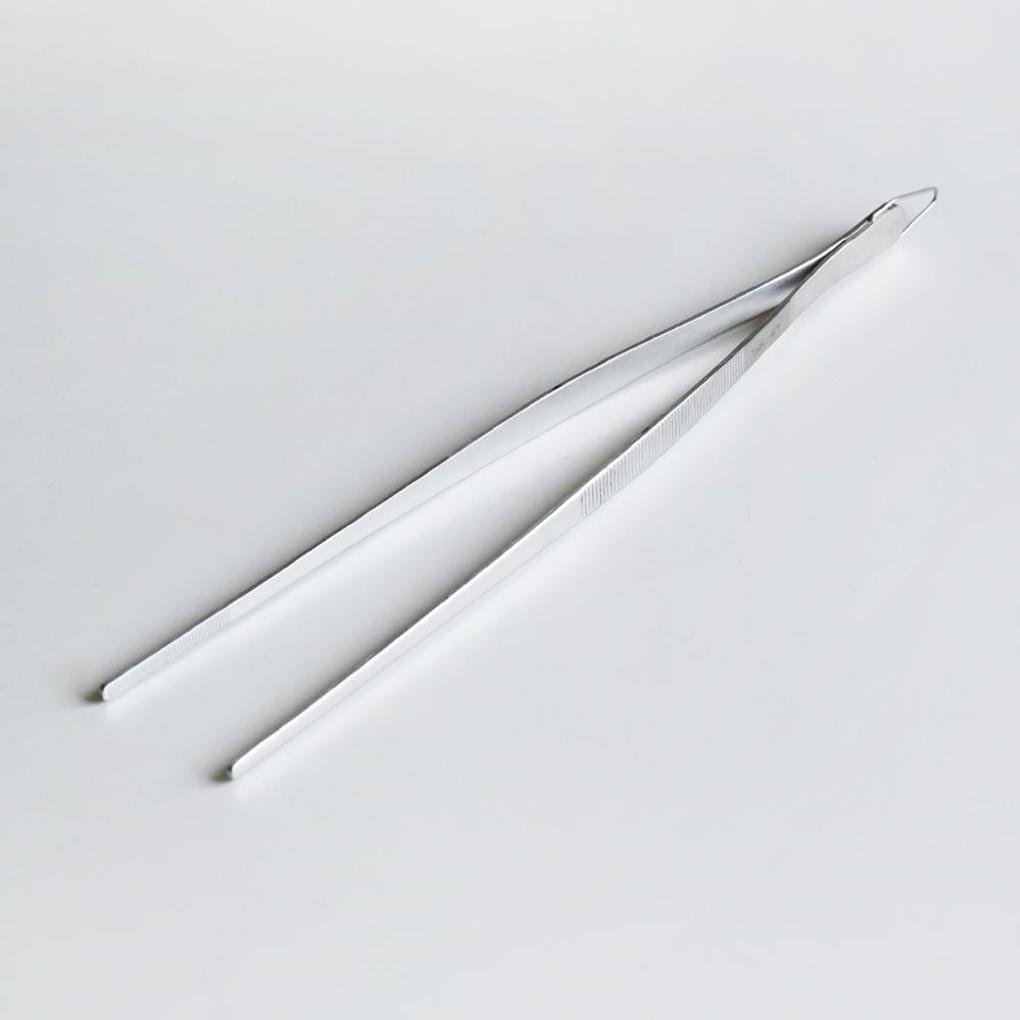 Stainless Steel Cooking Tweezers, Silver Tongs
