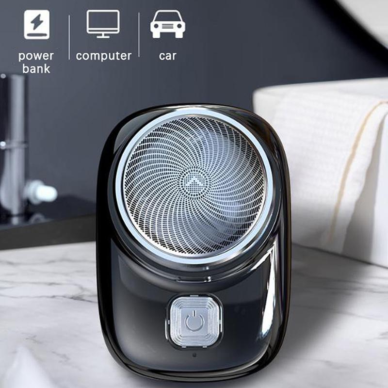 Мужская мини-электробритва карманного размера для лица и бороды — фото 7