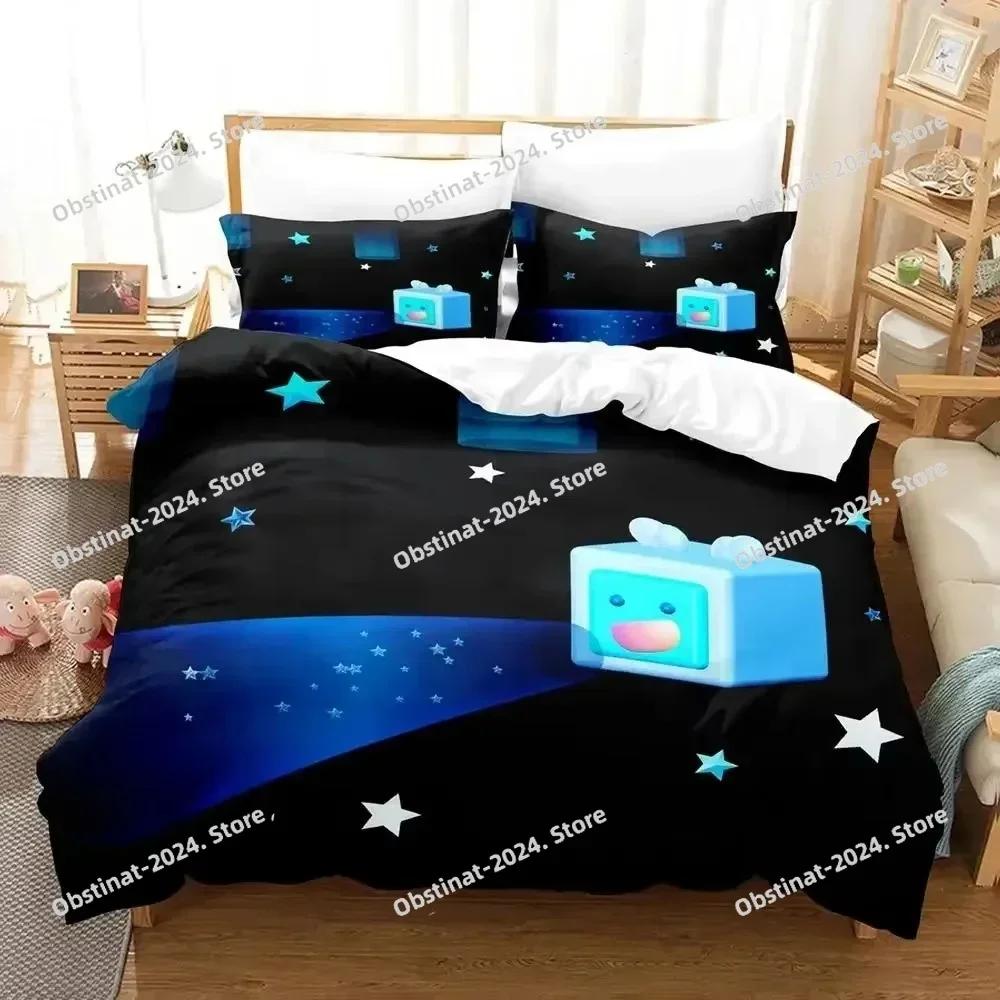 Cartoon Bee PuppyCat Bedding Set Printed single Comforter Quilt Bed Cover Duvet Cover Pillow Case 3 Pieces Sets Kids Adult Size