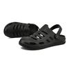 Men's hole shoes summer wear non-slip thick-soled dual-purpose bag head drag beach shoes couple wading sandals