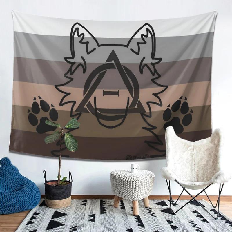 VIKAMA Orc CultureThemed Tapestry Subculture BedroomTrendy Studio Decor Tapestry TribalStyle Personalised Decor
