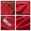MIIOW Women's Lucky Red High-Waist Antibacterial Underwear 4-Pack