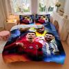 3Pcs Global Soccer Stars Bedding Sets For All Sizes New 3D Printed Bed Cover Comforter Duvet Cover Pillowcase Bedroom Decoration