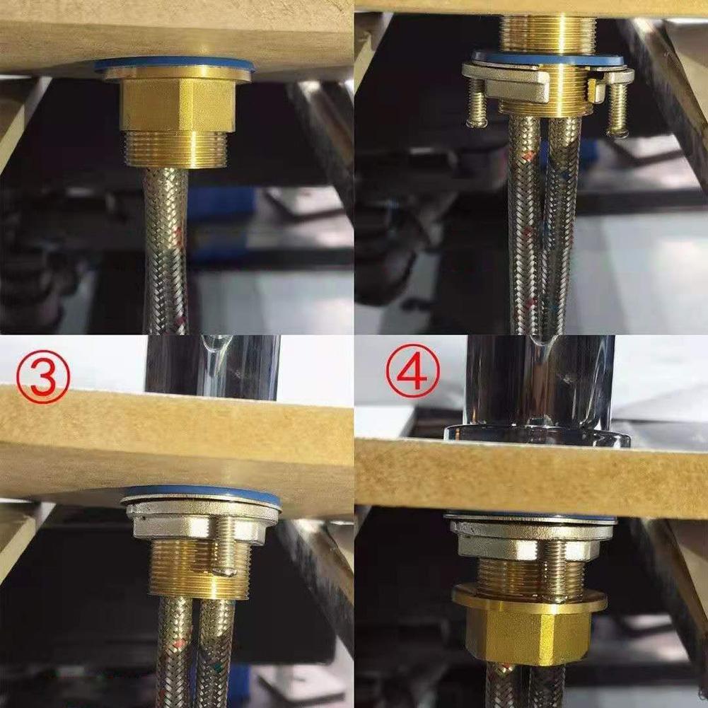 Kitchen Bathroom Plumbing Nut Fastener Anti Loosening Installation Accessory