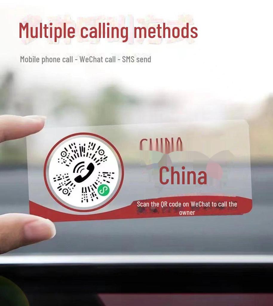 Dočasná SPZ s QR kódem a zobrazením telefonního čísla