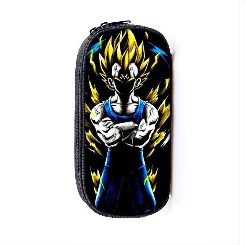 Dragon Ball Anime Son Goku Cartoon Large Capacity Pencil Case Fashion Boys Girls Pen Bags School Student Supplies Stationery Box