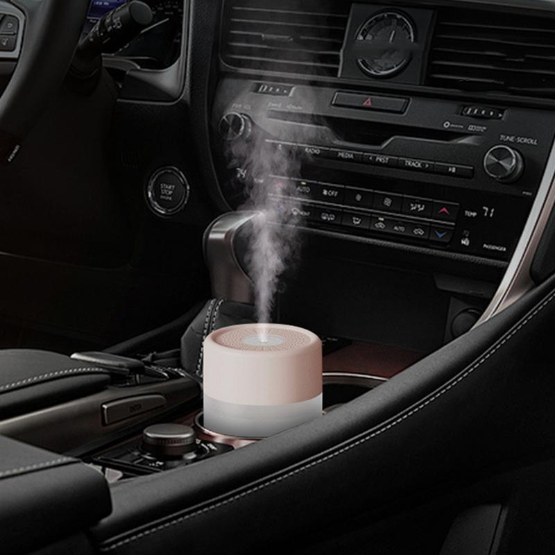 280ml Mini Ultrasonic Air Humidifier Usb Aroma Perfume Diffuser With Colorful Light For Car Home Room Essential Oil Diffuser