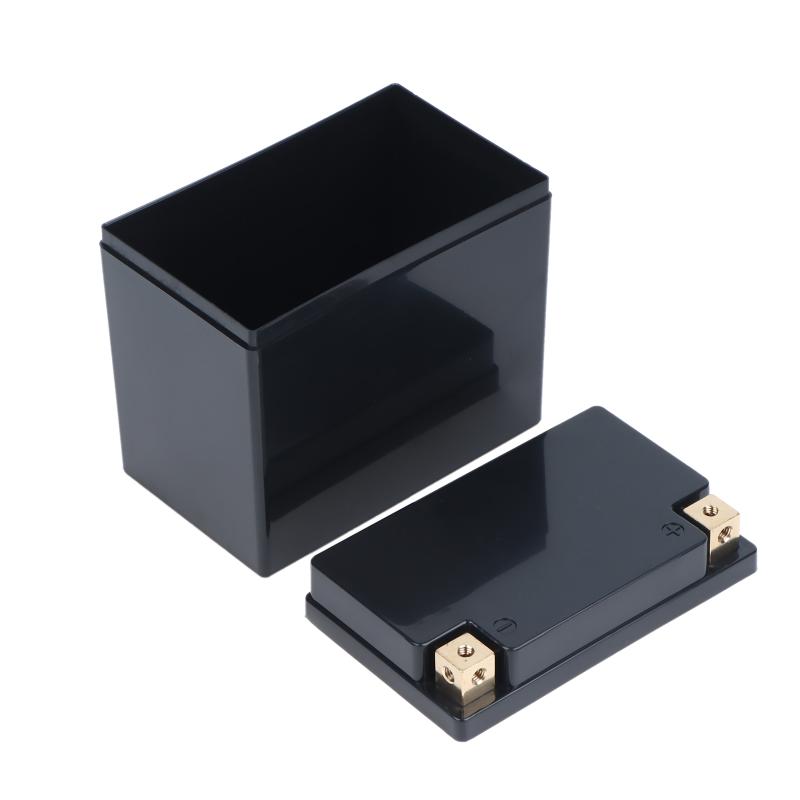 12V Multiple Sizes Plastic Protective Cover Motorcycle Start Lithium Battery Embedded Plastic Protective Cover